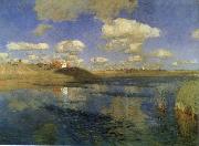 Isaac Levitan Lake oil on canvas